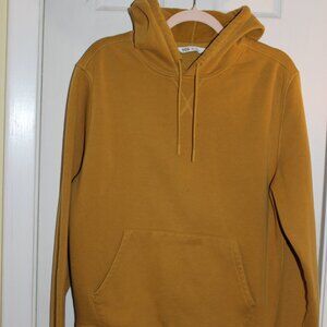 DSG Men's Classic Fleece Hoodie | Mustard Yellow | Sz Medium